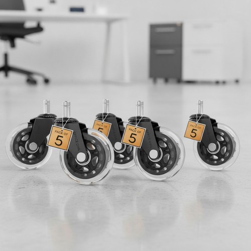 Pack office chair wheels - pack,